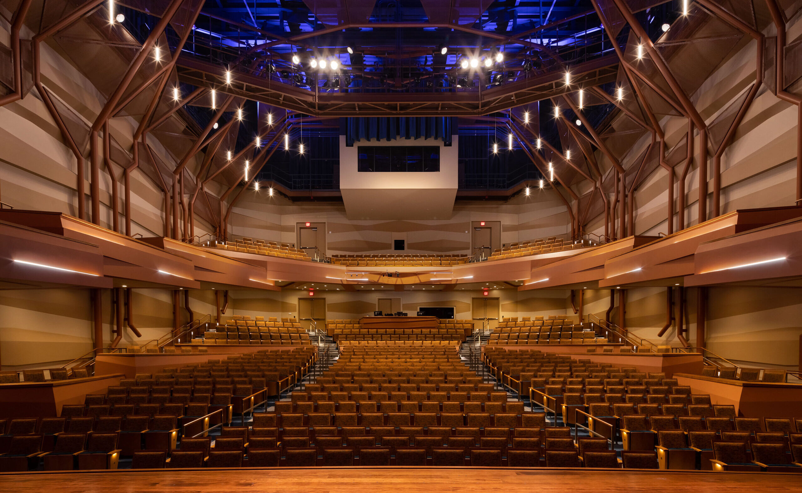 Gonzaga University Myrtle Woldson Performing Arts Center, Spokane, Washington. © Ema Peter