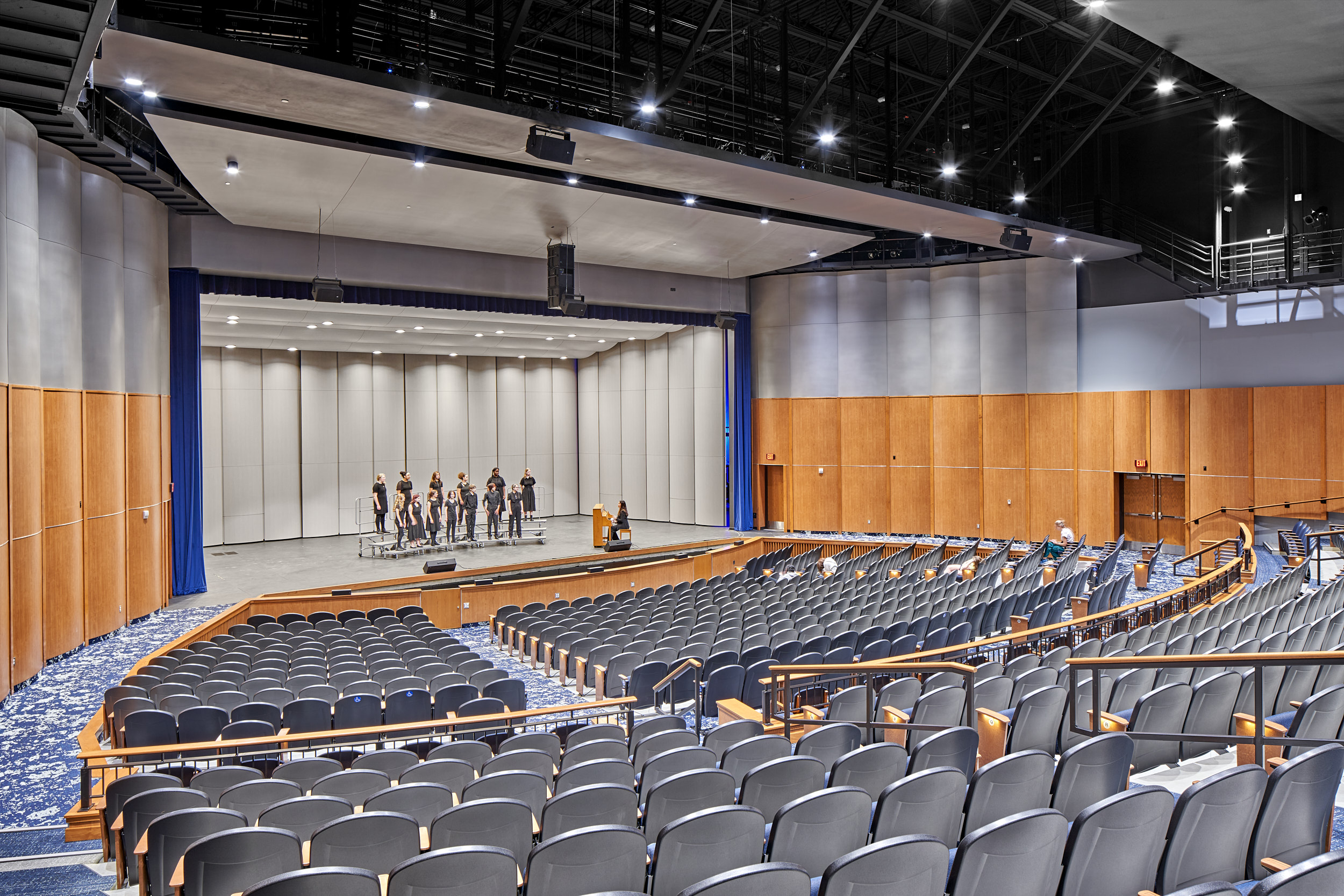 Gull Lake Community Schools - Performing Arts Center, Richland, Michigan. © Jason Keen