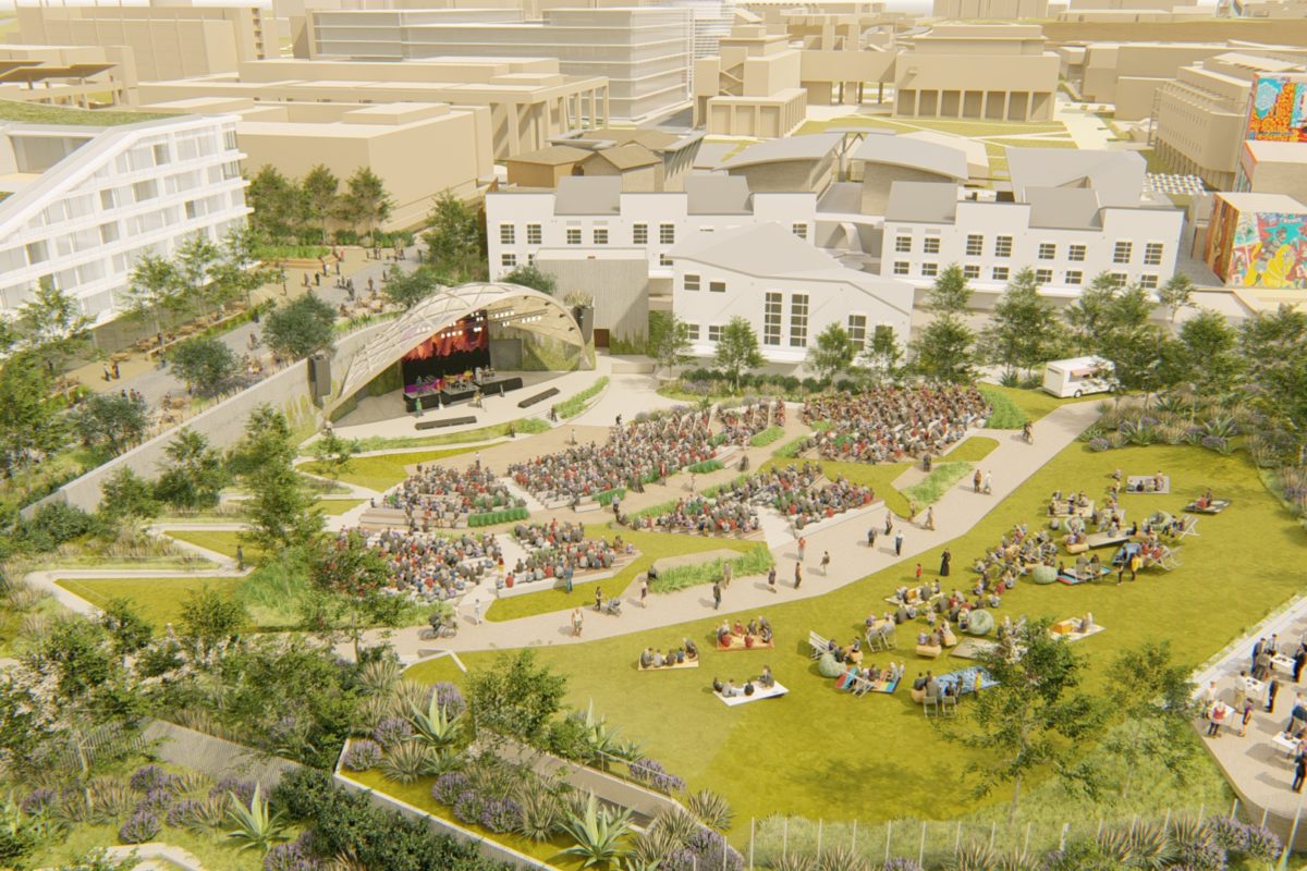 University of California, San Diego Epstein Family Amphitheater, La Jolla, California. © Safdie Rabines Architects