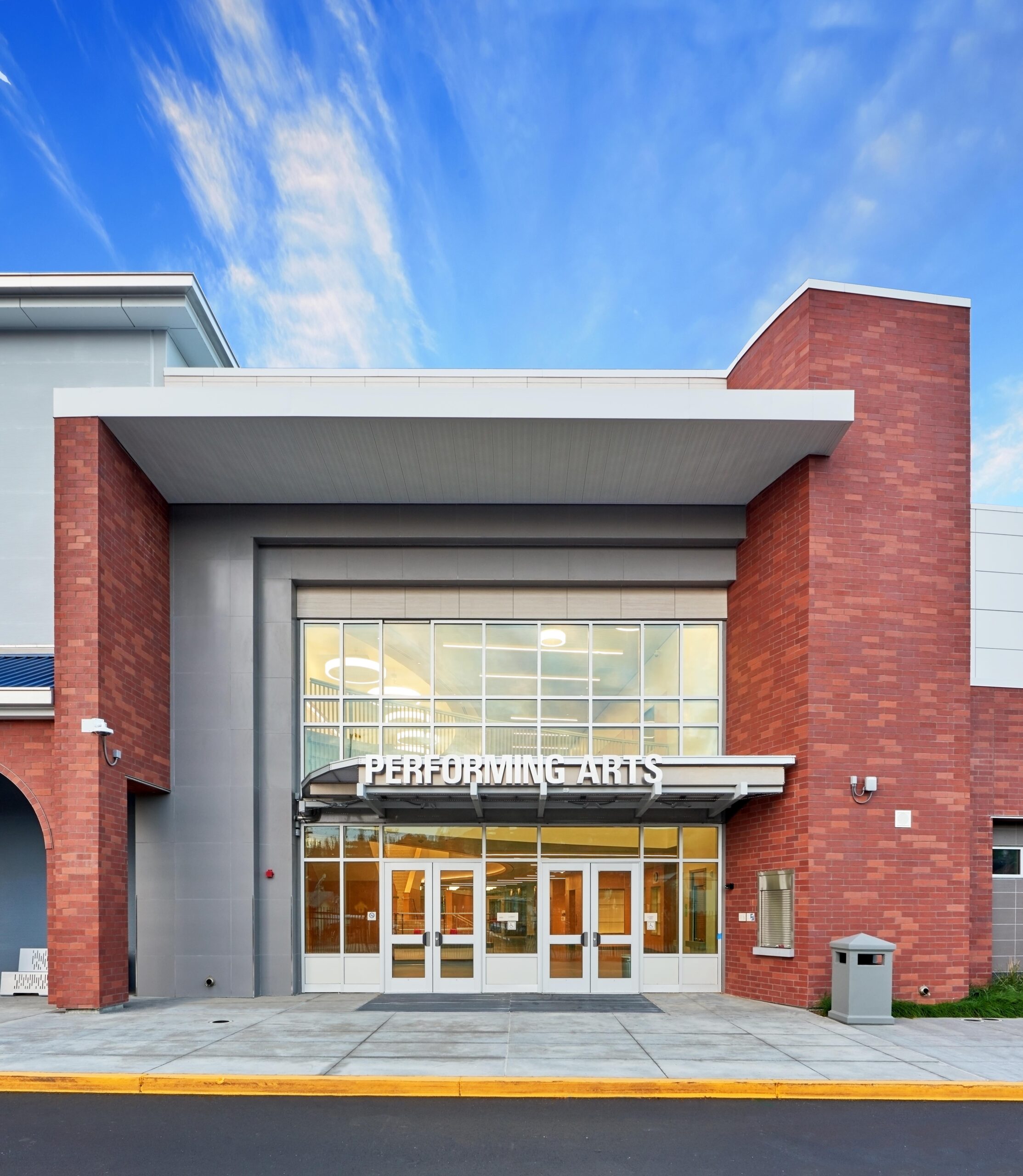 Pinole Valley High School - Performing Arts Center, Pinole, California. © Dale Lang