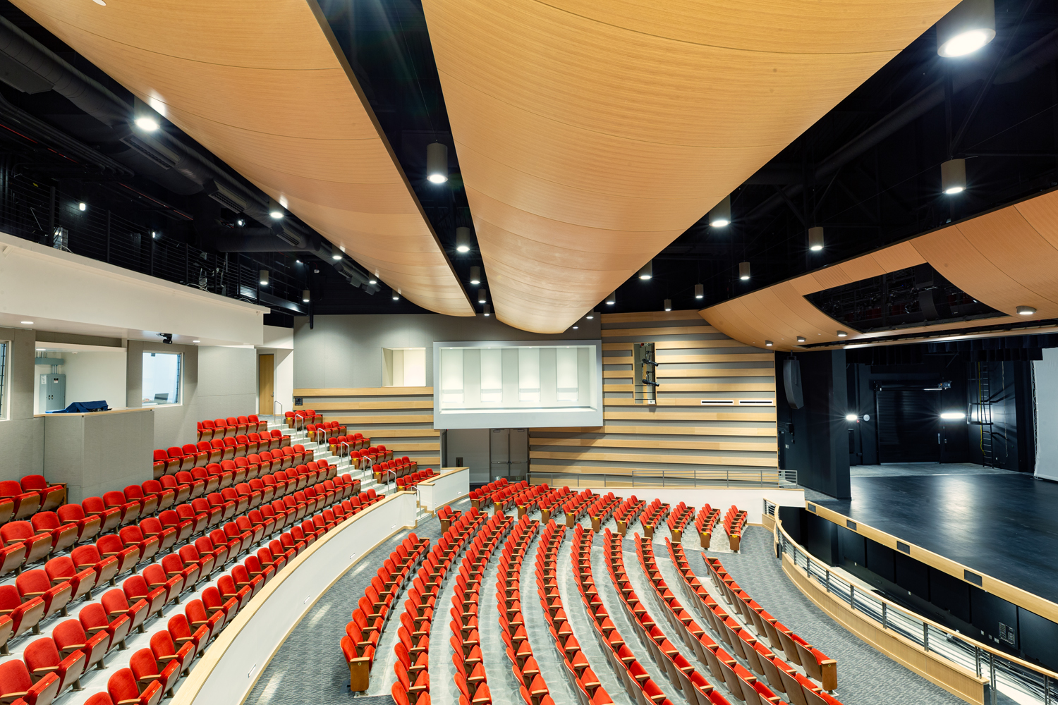 Herbert Hoover High School, San Diego, San Diego San Diego Unified School District, Southern California, Rigging and Hoists, Theatre Consulting, Audio-Visual